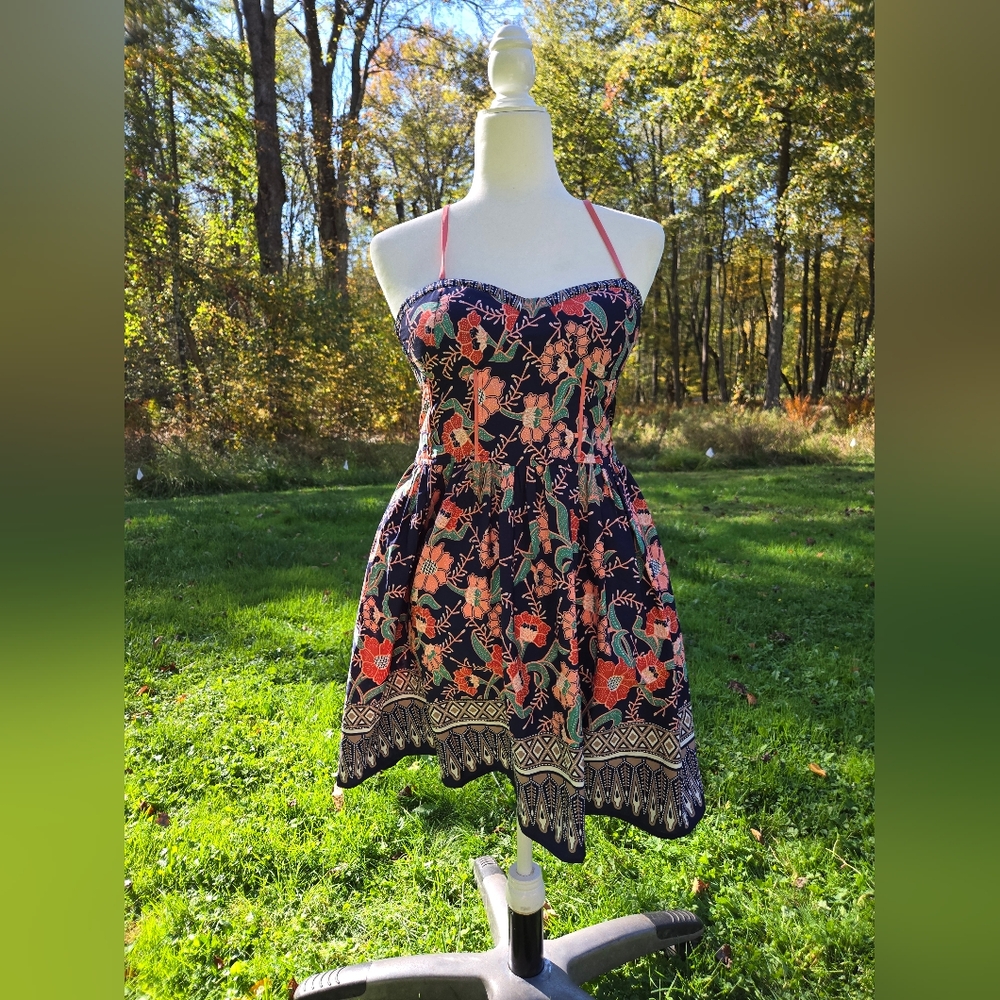 Band of Gypsies Floral Sundress. Women's size large.